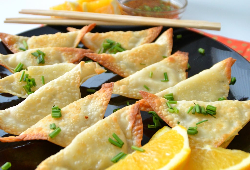 Baked Asian Pierogies with Orange Teriyaki Sauce | Soy Vay®